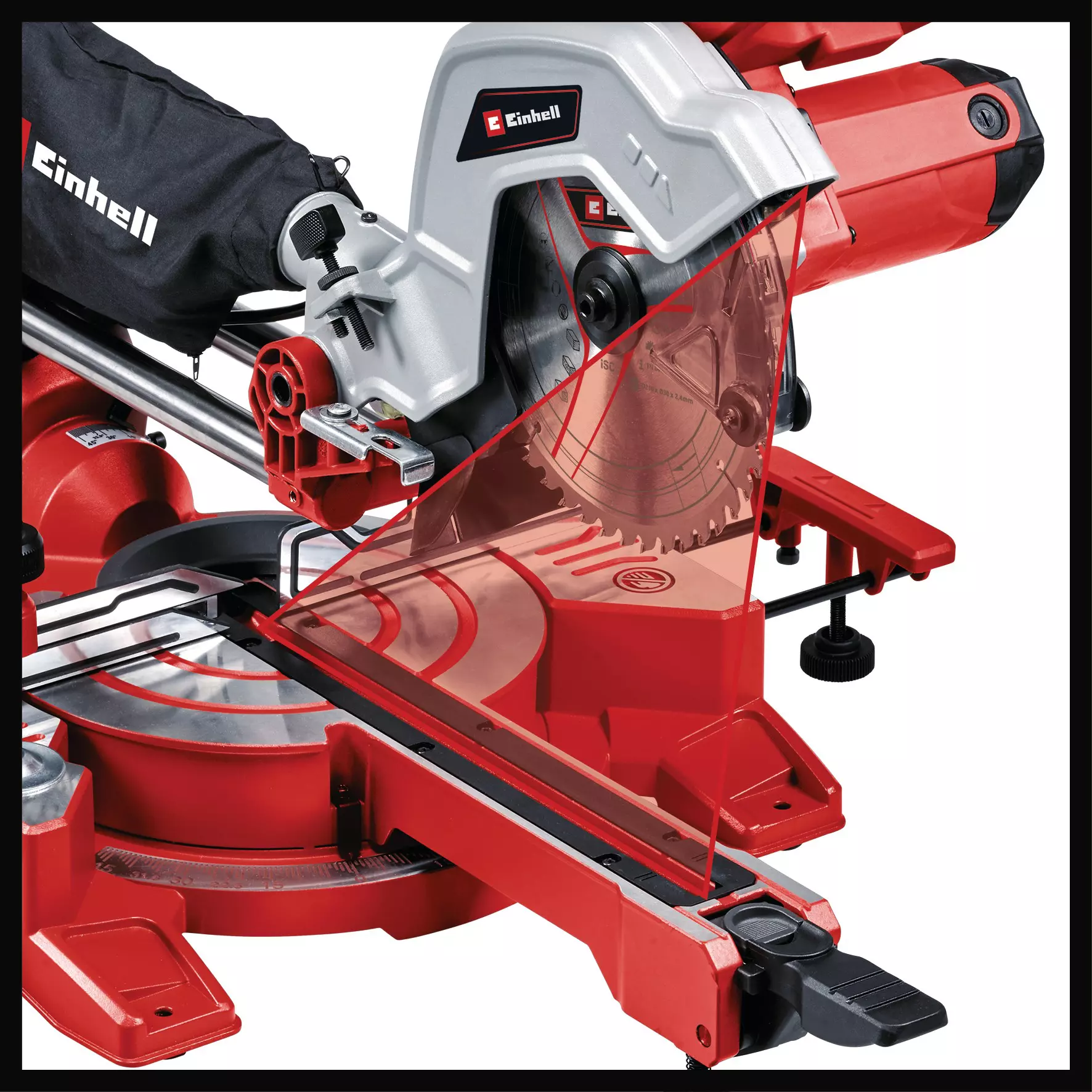 Ingleteadora telescópica Einhell TC-SM 216 - Imagen 7