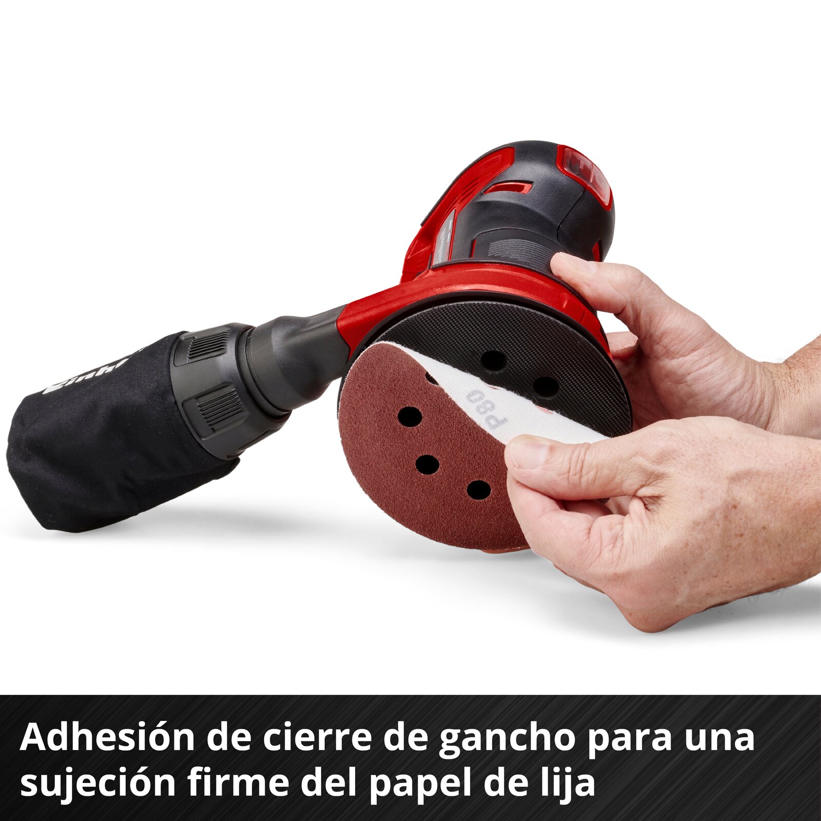 Lijadora rotorbital inalámbrica Einhell TE-RS 18 Li - Imagen 7