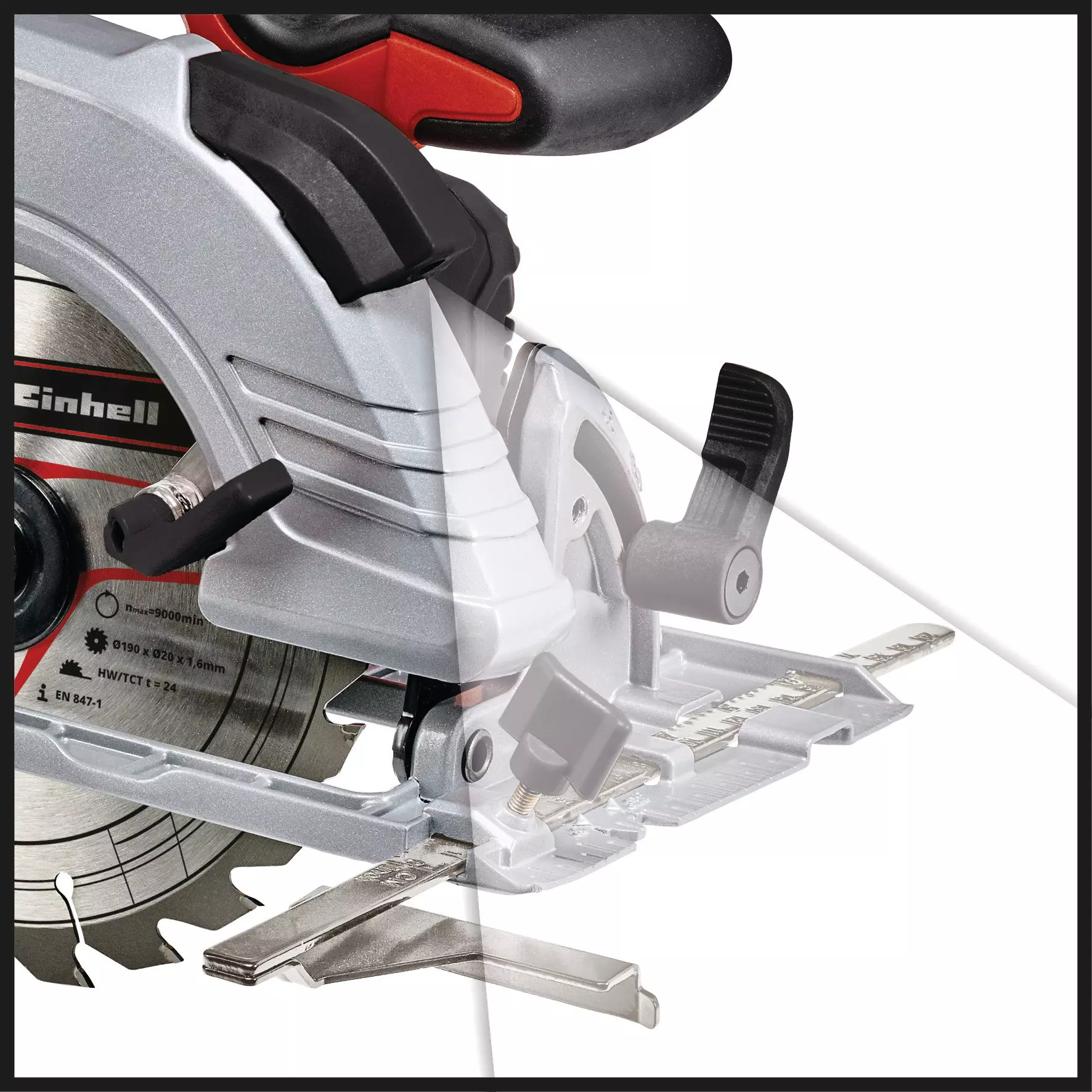 Sierra circular inalámbrica Einhell TE-CS 18/190 Li BL - Imagen 3