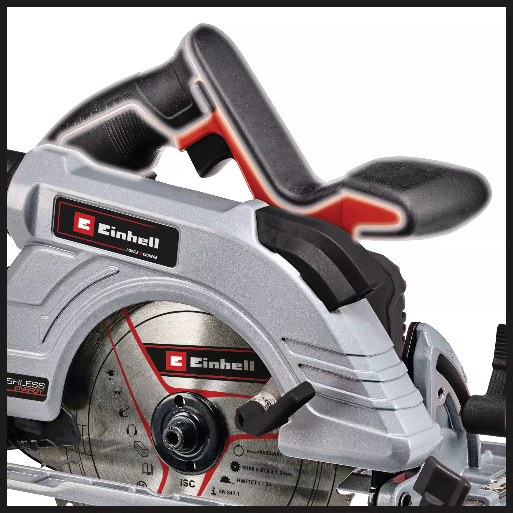 Sierra circular inalámbrica Einhell TE-CS 18/190 Li BL - Imagen 5