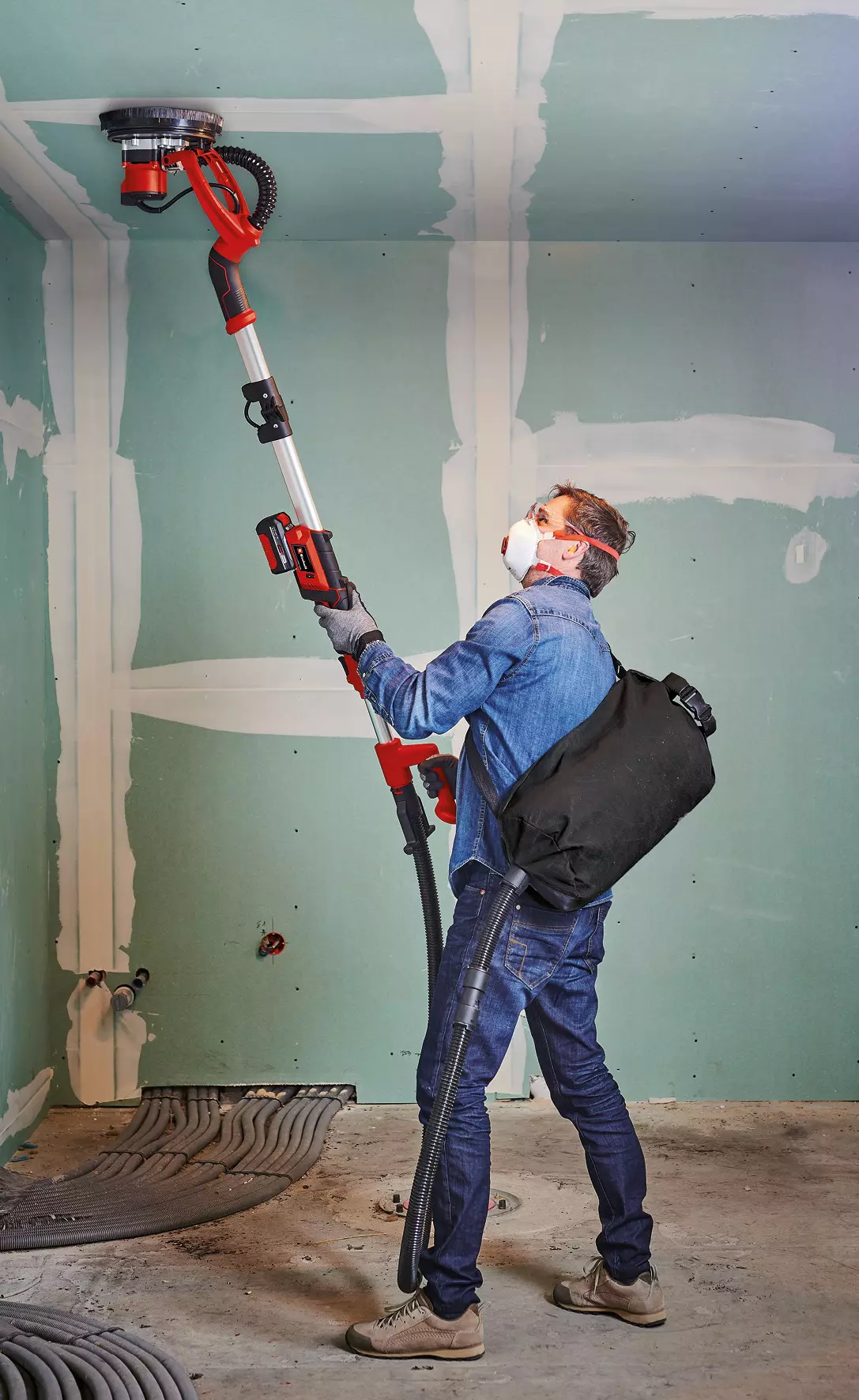 Lijadora de pared inalámbrica Einhell 18V - Imagen 2
