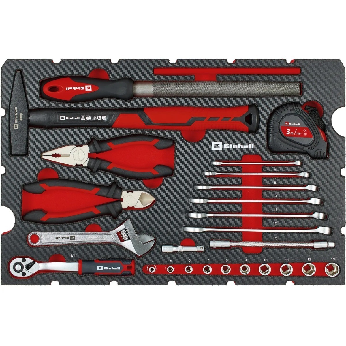 Set de herramientas Einhell E-Case 87 piezas - Imagen 3