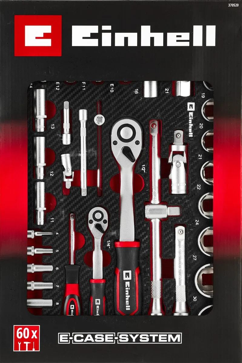 Set mecánico Einhell E-Case 60 piezas - Imagen 7