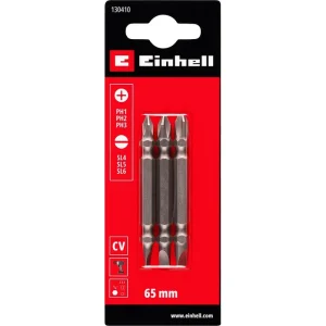 Puntas dobles Einhell 65 mm 3 unidades